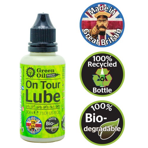 Green oil tour wet chain - green,