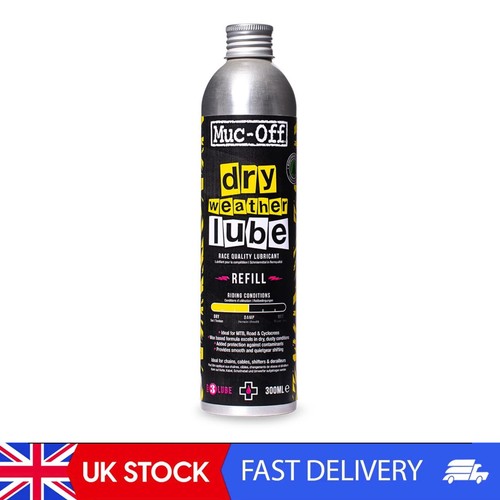 Dry chain lube - dry, wax-based